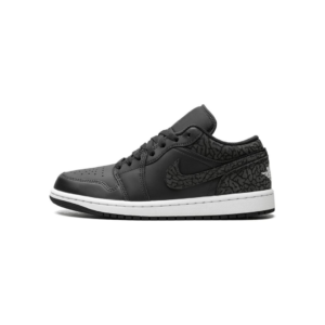 Air Jordan 1 Low Black Elephant