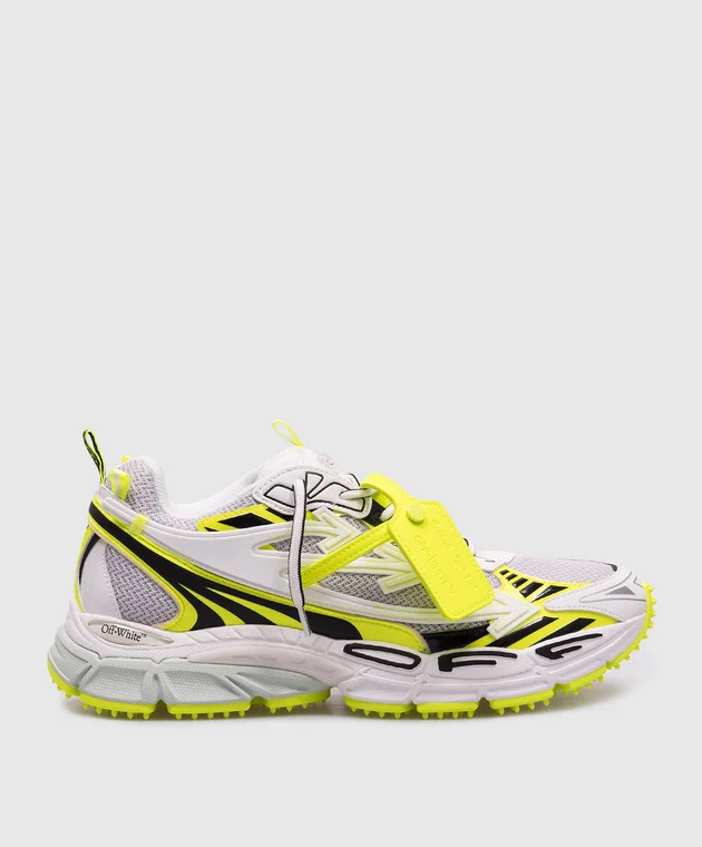 OFF-WHITE Be Right Back jaune fluo