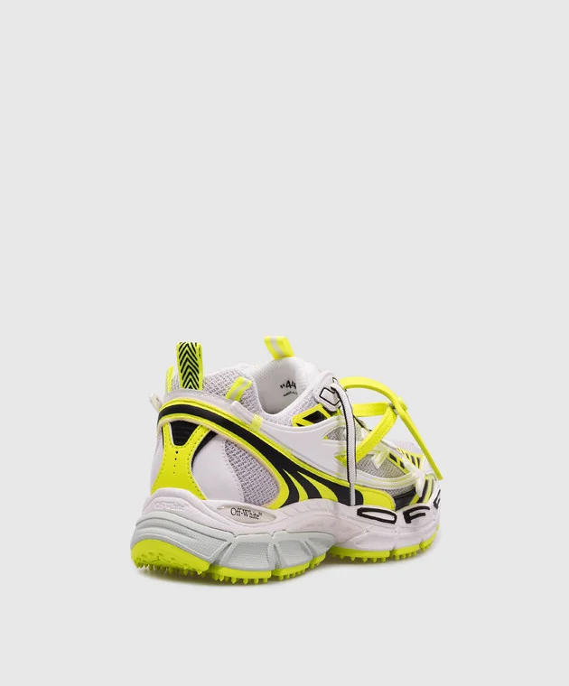 OFF-WHITE Be Right Back jaune fluo – Image 3