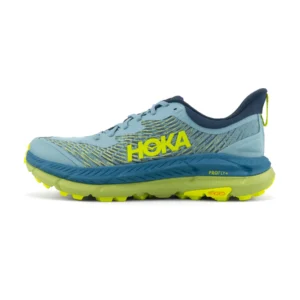 Hoka Mafate Speed 4 - STONE BLUE/DARK CITRON