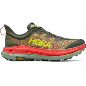 Hoka Mafate Speed 4 - THYME/FIESTA