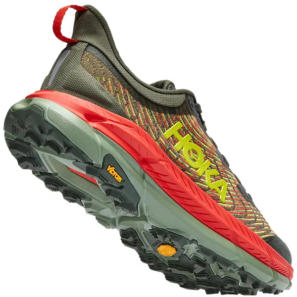 Hoka Mafate Speed 4 - THYME/FIESTA – Image 3