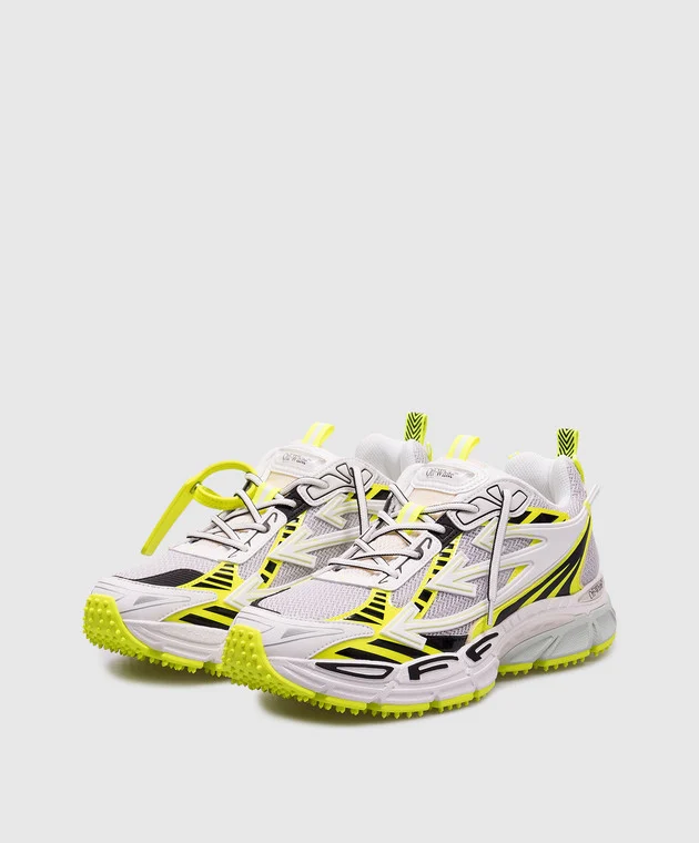 OFF-WHITE Be Right Back jaune fluo – Image 2